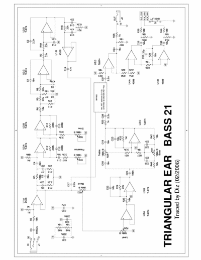 Tech21 NYC Bass Driver 21 Bass Guitar Preamp